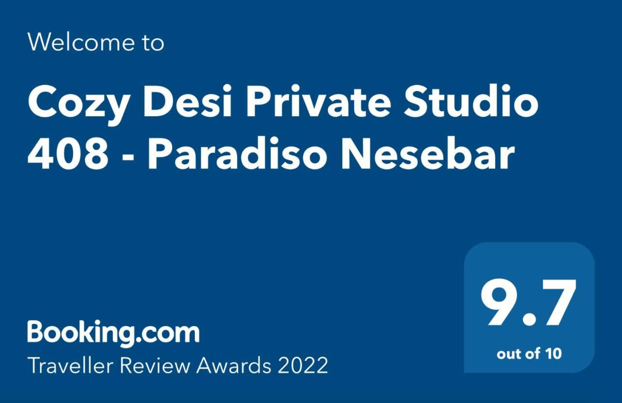 Paradiso 'В' 408 Private Studio Nessebar Ngoại thất bức ảnh